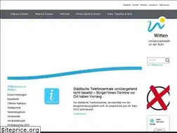 Sites similar to witten.de