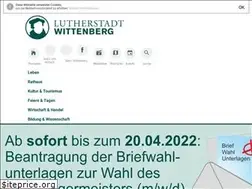 Sites similar to wittenberg.de