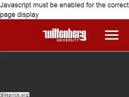 Sites similar to wittenberg.edu