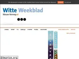 Sites similar to witteweekbladnieuw-vennep.nl