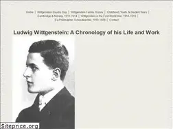 Sites similar to wittgensteinchronology.com