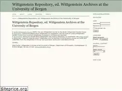Sites similar to wittgensteinrepository.org
