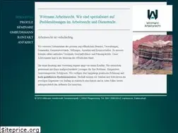Sites similar to wittmann-arbeitsrecht.de