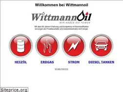 Sites similar to wittmannoil.de