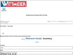 Sites similar to wittmeierhonda.com