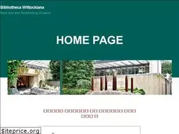 Sites similar to wittockiana.org