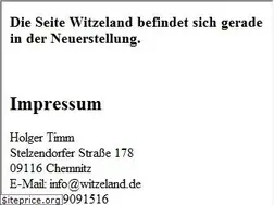 Sites similar to witzeland.de