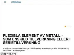 Sites similar to witzenmann.se