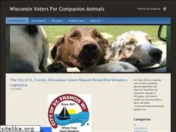 Sites similar to wivotersforcompanionanimals.com