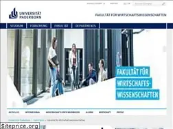 Sites similar to wiwi.uni-paderborn.de