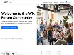 Sites similar to wix-forum-community.com
