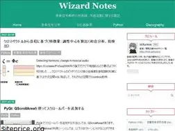 Sites similar to wizard-notes.com