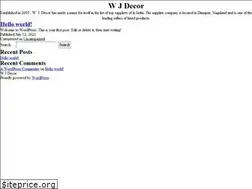 Sites similar to wjdecor.net