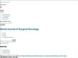 Sites similar to wjso.biomedcentral.com