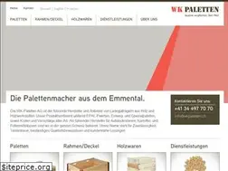 Sites similar to wkpaletten.ch
