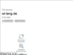 Sites similar to wl-lang.de