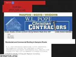Sites similar to wlpopecontractors.com