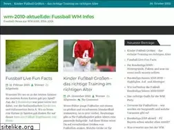 Sites similar to wm-2010-aktuell.de