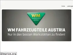 Sites similar to wm-fahrzeugteile.at