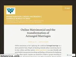 Sites similar to wmmatrimonialblog.wordpress.com