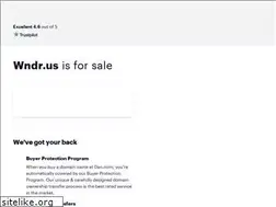 Sites similar to wndr.us