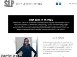 Sites similar to wnyspeechtherapy.com