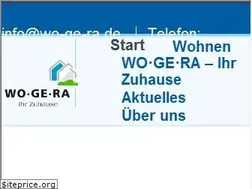Sites similar to wo-ge-ra.de