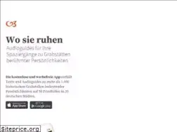 Sites similar to wo-sie-ruhen.de