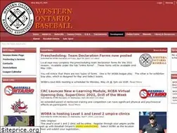 Sites similar to wobabaseball.ca