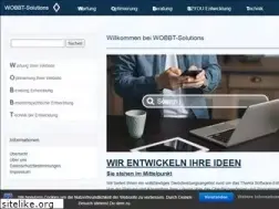 Sites similar to wobbt-solutions.de