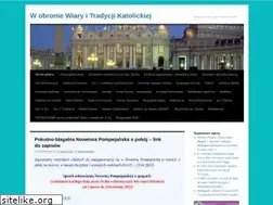 Sites similar to wobroniewiaryitradycji.wordpress.com