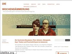 Sites similar to wochendaemmerung.de