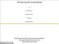 Sites similar to wochenmarkt-deutschland.de