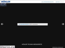 Sites similar to woehler.com