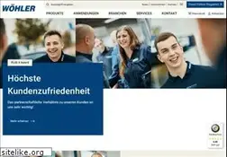 Sites similar to woehler.de
