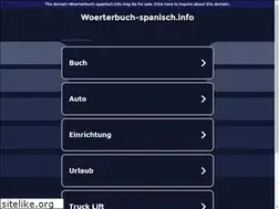 Sites similar to woerterbuch-spanisch.info