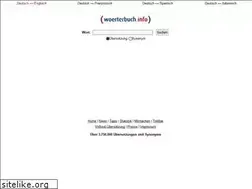 Sites similar to woerterbuch.info