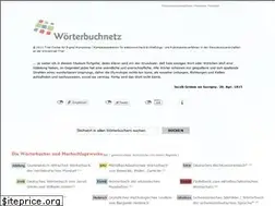 Sites similar to woerterbuchnetz.de