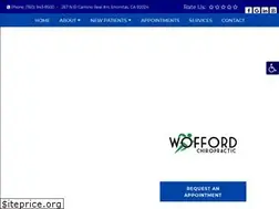 Sites similar to woffordchiropractic.com