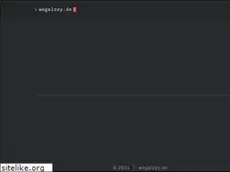 Sites similar to wogalzey.de