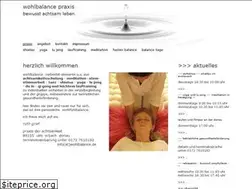 Sites similar to wohlbalance.de