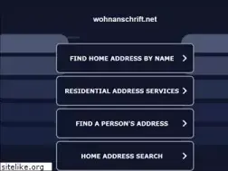 Sites similar to wohnanschrift.net