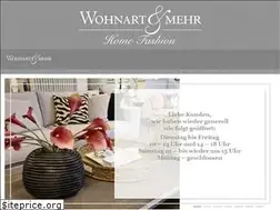 Sites similar to wohnart-und-mehr.de