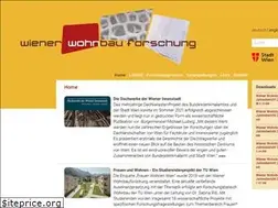 Sites similar to wohnbauforschung.at