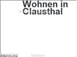 Sites similar to wohnen-in-clausthal.de