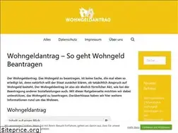 Sites similar to wohngeldantrag.de