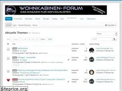 Sites similar to wohnkabinenforum.de