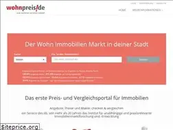 Sites similar to wohnpreis.de