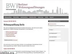 Sites similar to wohnungsaufloesung-berlin.de
