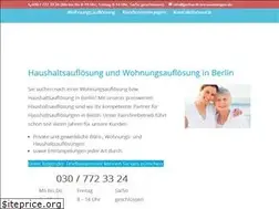 Sites similar to wohnungsaufloesung.berlin